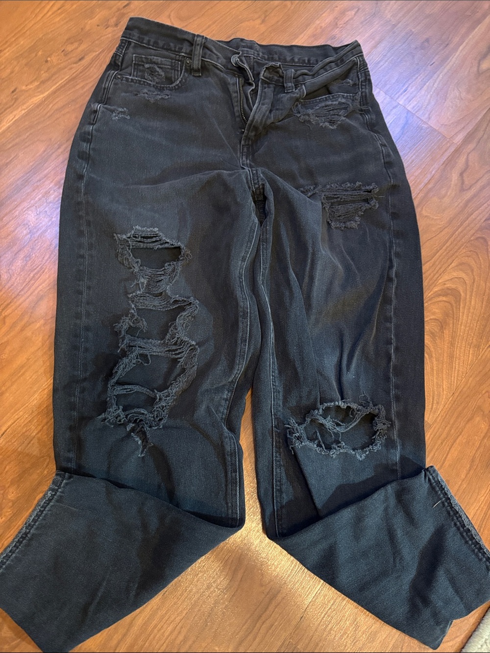 American Eagle Outfitters Black Jeans - Regular Fit